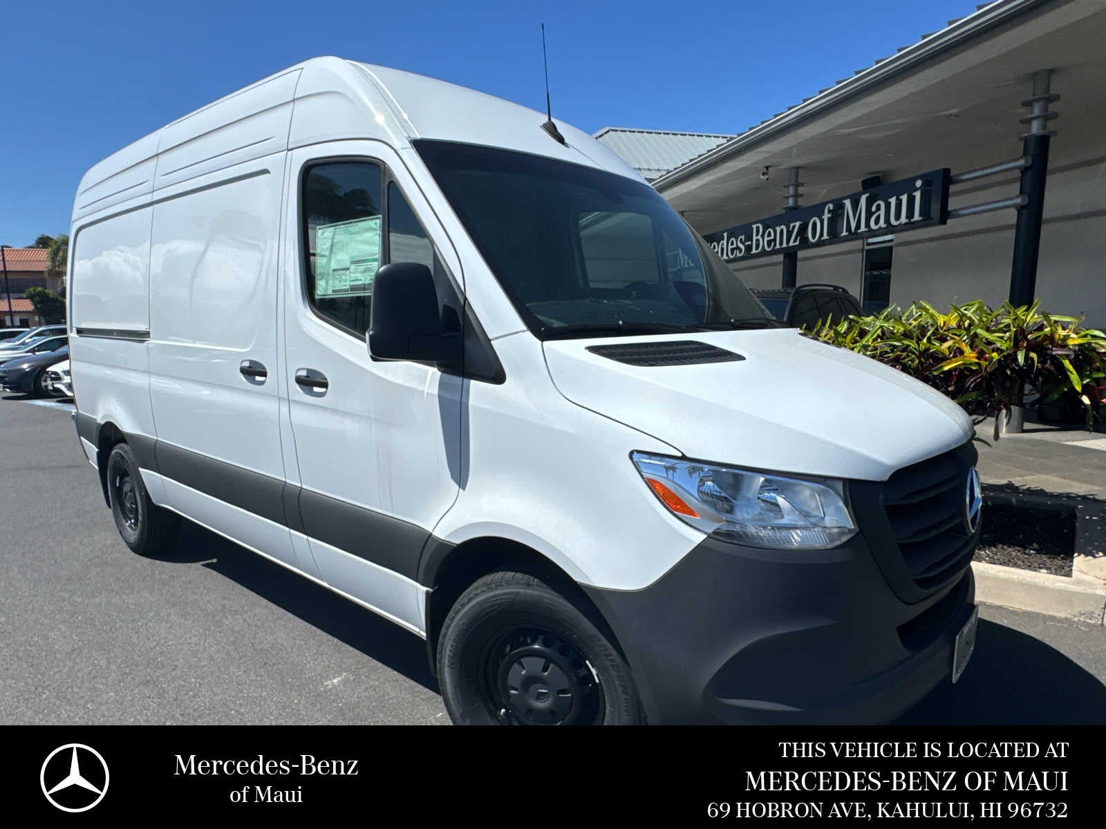 2025 Mercedes-Benz Sprinter Cargo Van 2500 Standard Roof I4 Diesel HO 144 RWD