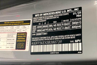 2025 Mercedes-Benz GLS 450 4MATIC® SUV