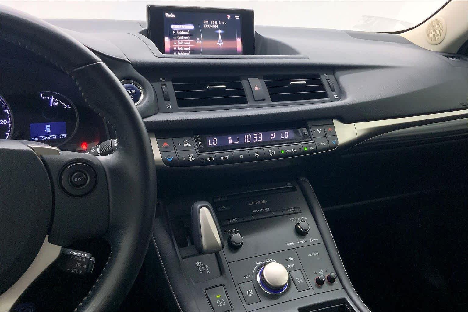 2016 Lexus CT 200h Hybrid