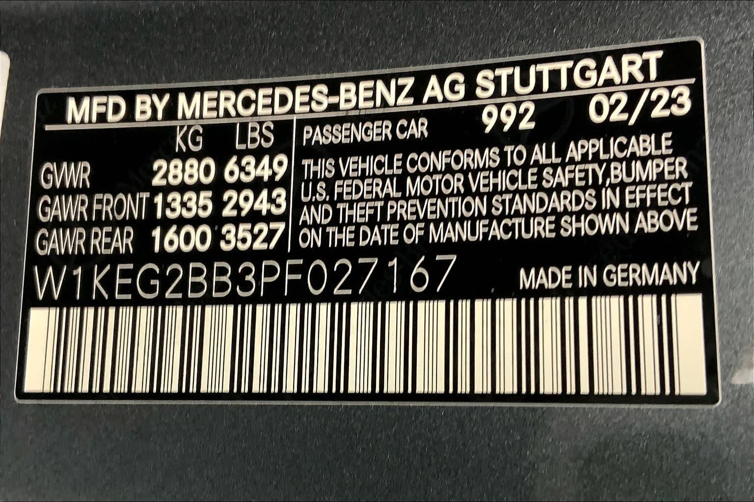 2023 Mercedes-Benz EQE 350+ Sedan