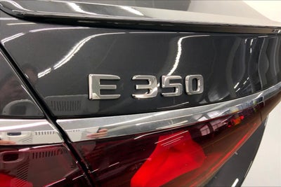 2026 Mercedes-Benz E 350 RWD Sedan