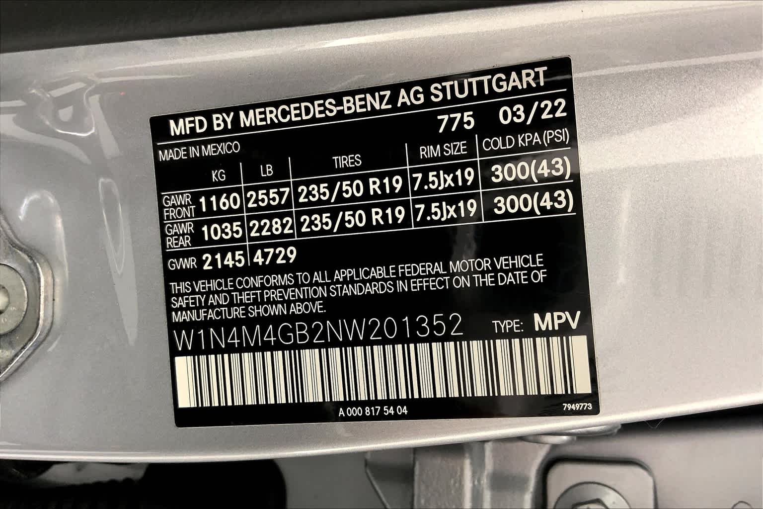 2022 Mercedes-Benz GLB GLB 250