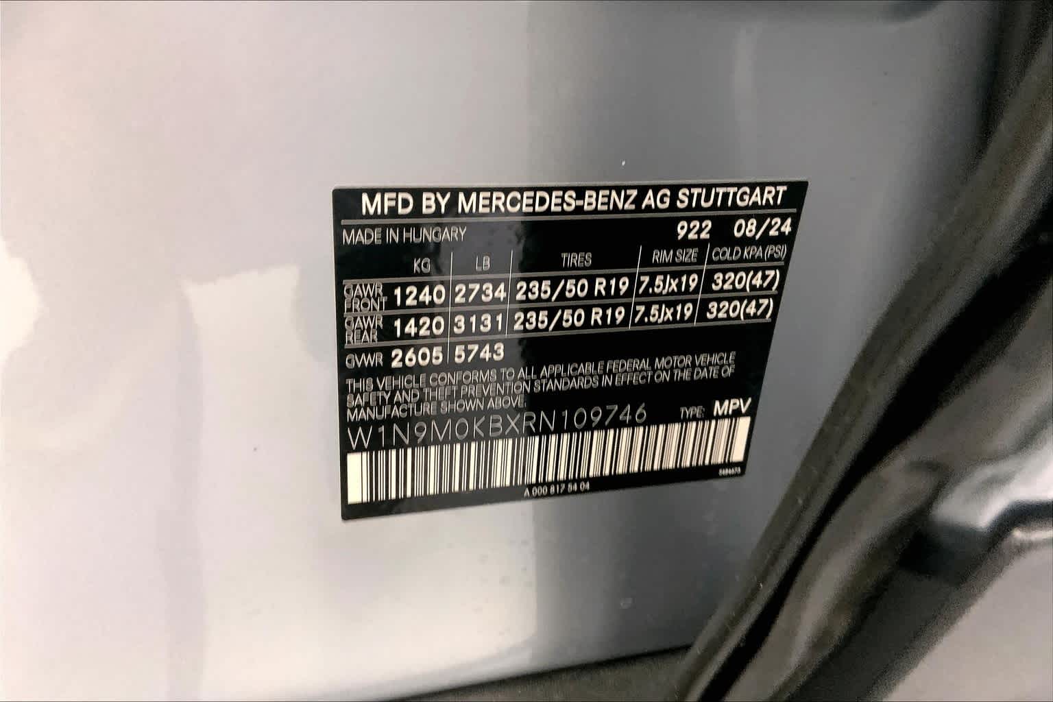 2024 Mercedes-Benz EQB 300 4MATIC® SUV