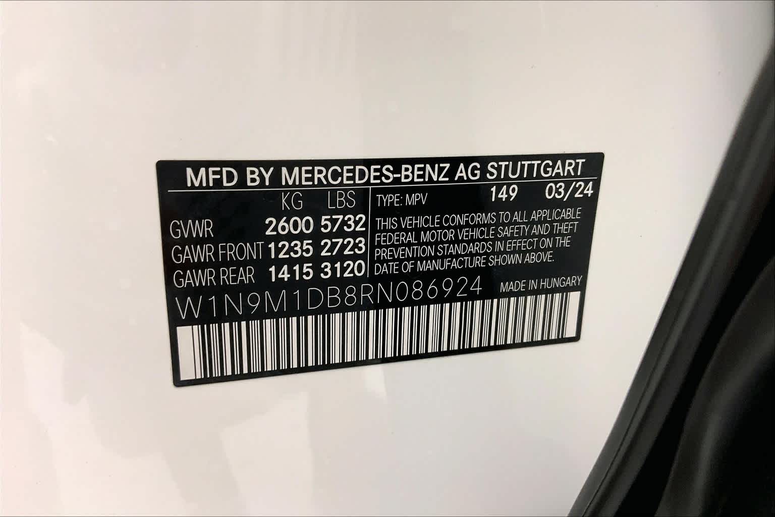 2024 Mercedes-Benz EQB 350 4MATIC® SUV