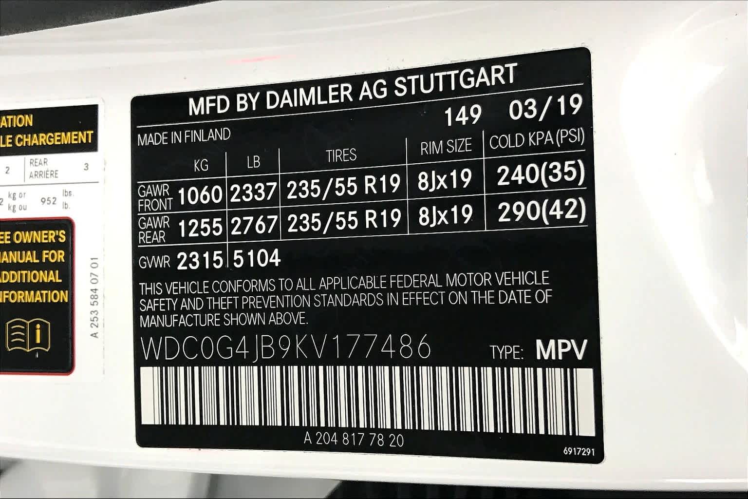 2019 Mercedes-Benz GLC GLC 300