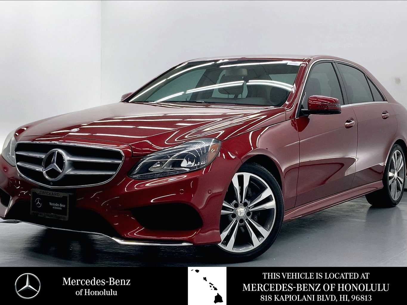 2016 Mercedes-Benz E-Class E 350 Sport