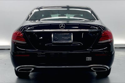 2019 Mercedes-Benz E 300 4MATIC® Sedan