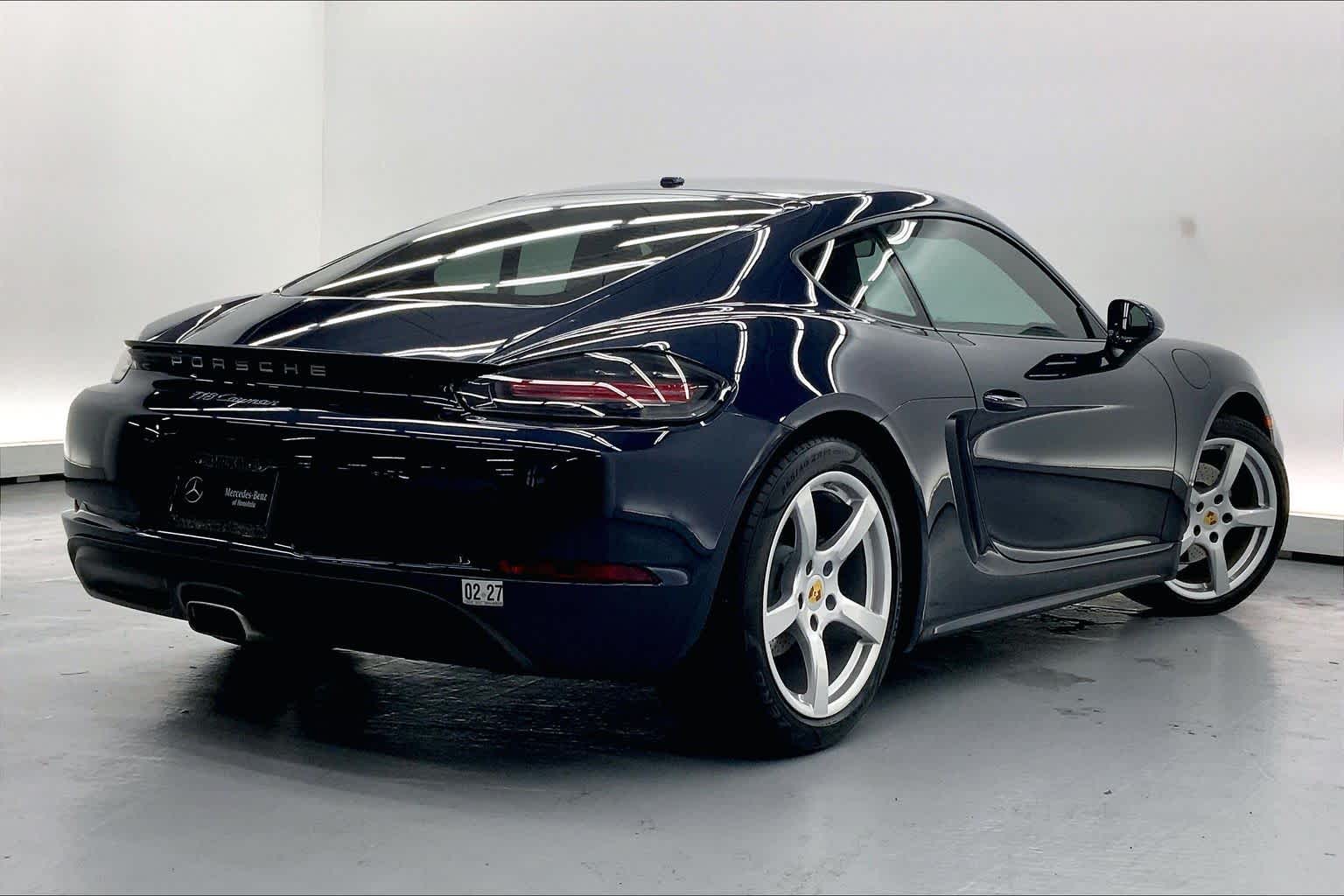 2018 Porsche 718 Cayman Coupe