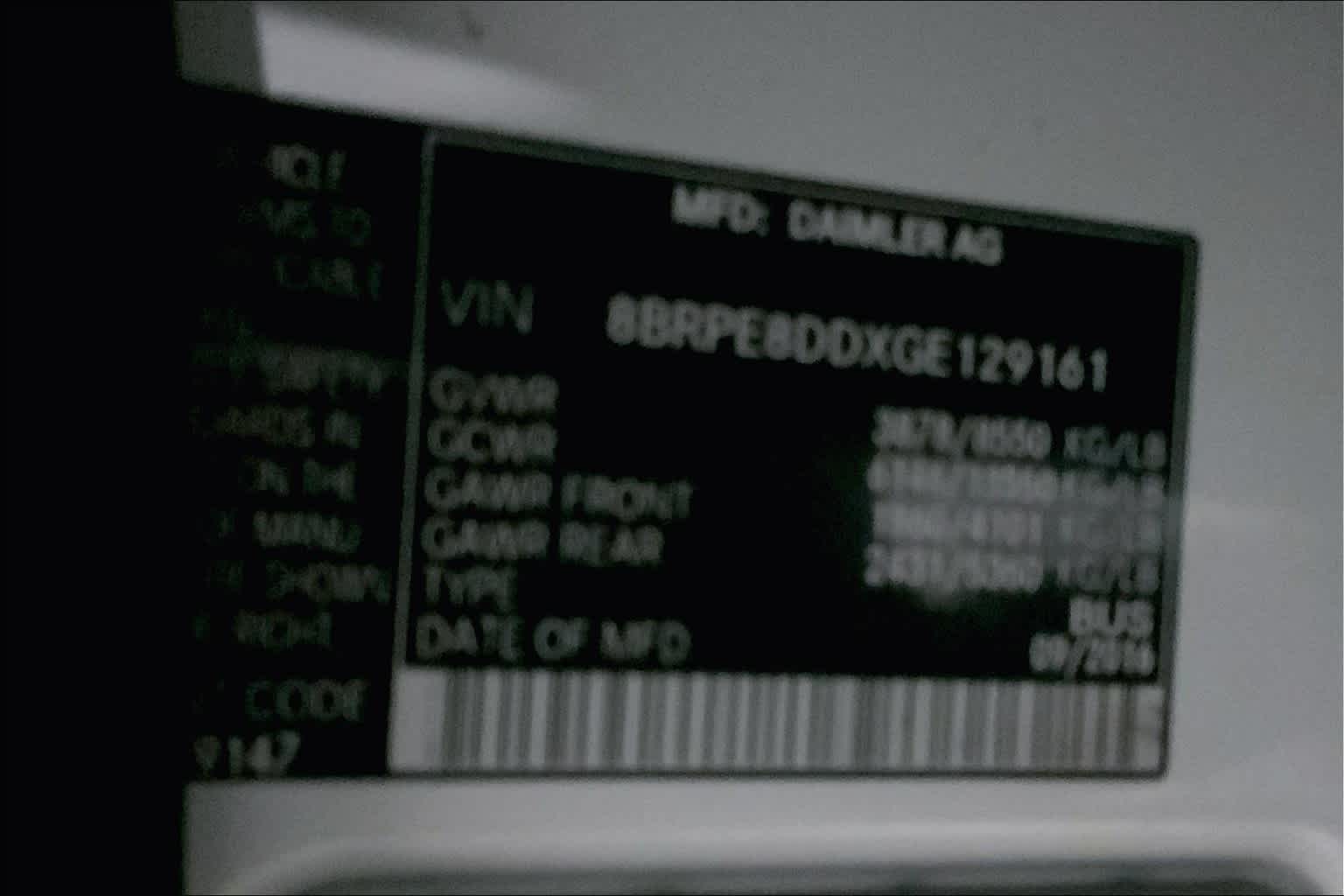 2016 Mercedes-Benz Sprinter Passenger Vans RWD 2500 170"